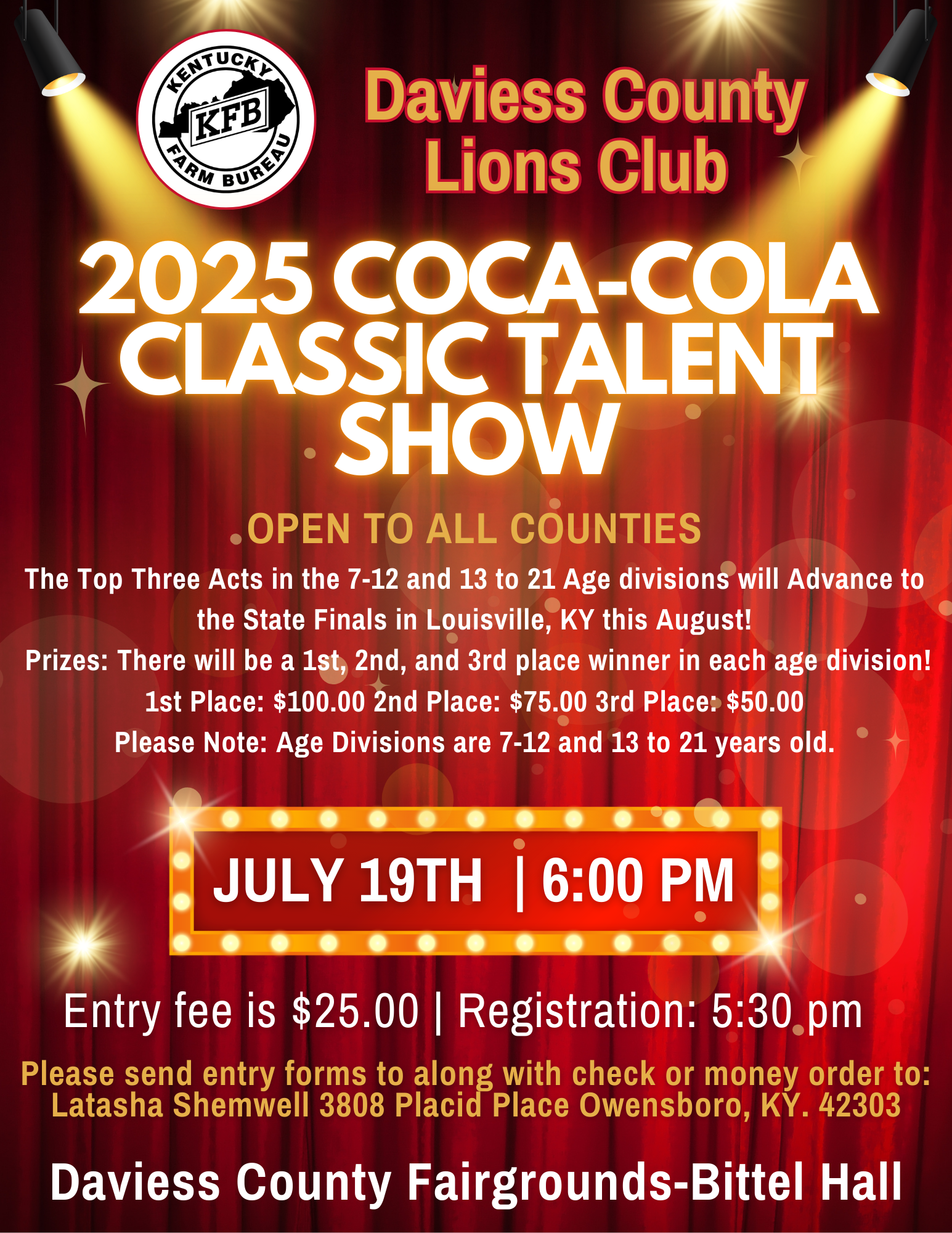 Talent Show Flyer 2025