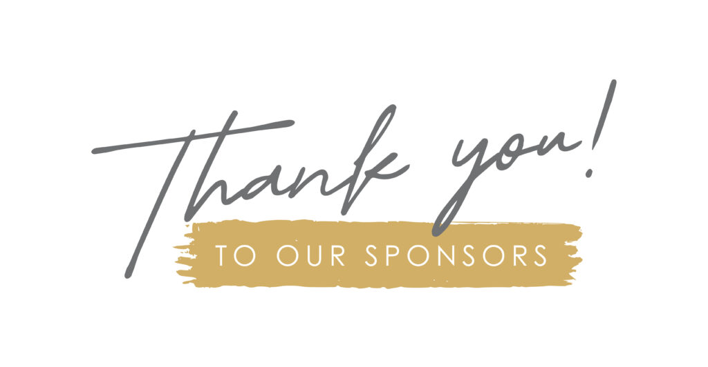 Thank You to Our Sponsors, Handwritten Lettering. Template for Banner, Postcard, Poster, Print, Sticker or Web Product. Vector Illustration, Objects Isolated on White Background.